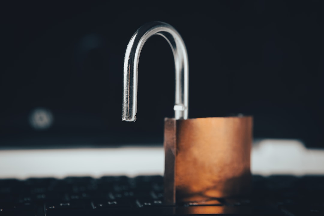 a padlock on top of a laptop computer - Photo by Sasun Bughdaryan on Unsplash